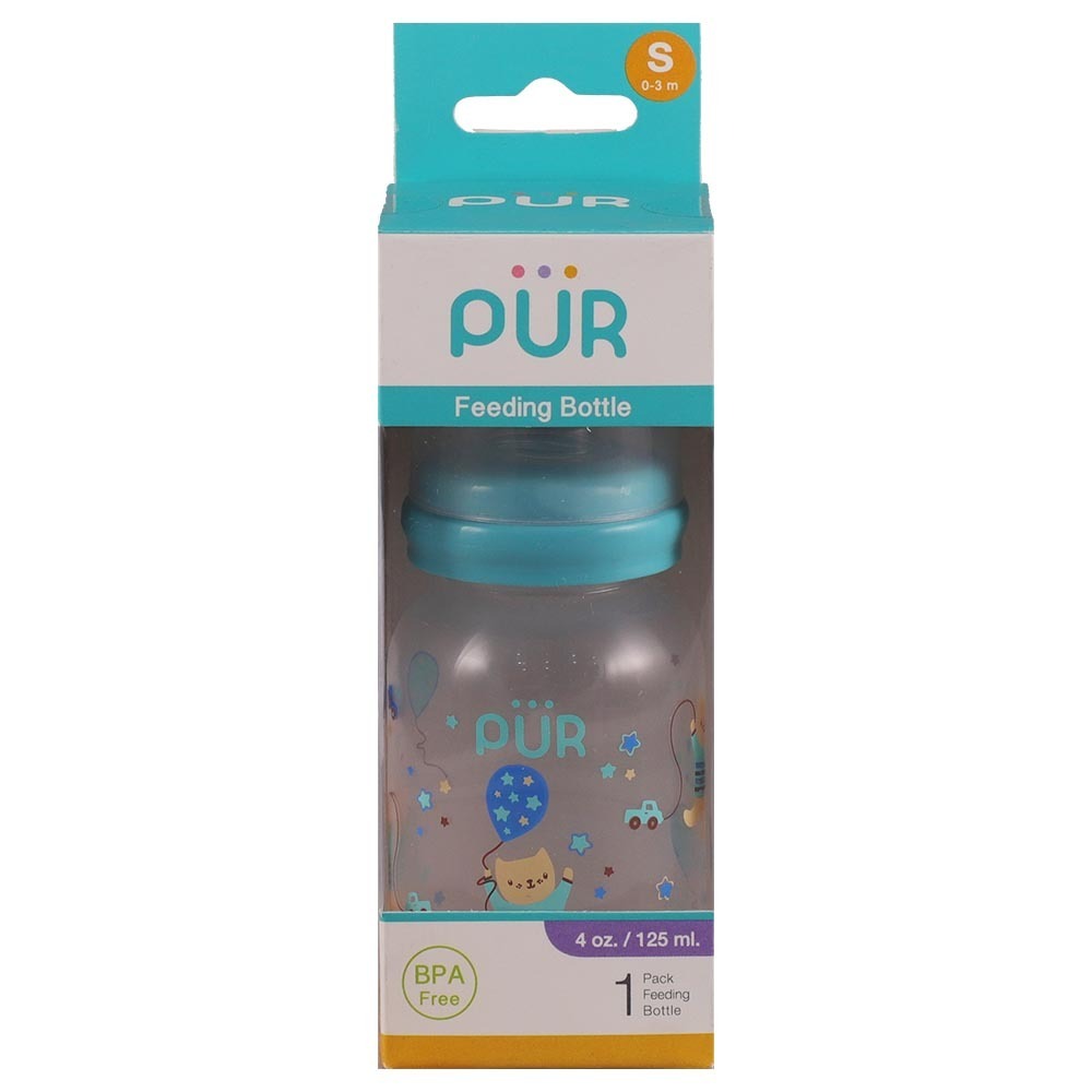 Pur Classic Round Feeding Bottle 4OZ 125ML NO.9012