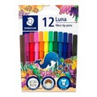 Fibre Tip Pens Luna 2MM 12PCS Wallet