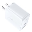 Acefast A7 Pd32W (USB-C+USB-A) Dual Port Charger 27050005 White