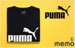 memo ygn Puma unisex Printing T-shirt DTF Quality sticker Printing-Black (Small)