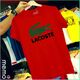 memo ygn lacoste unisex Printing T-shirt DTF Quality sticker Printing-Red (XL)