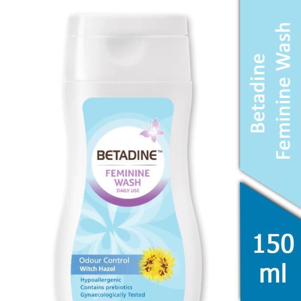 Betadine Feminine Wash Odour Control 150Ml တစ်ကိုယ်ရည်သန့်ရှင