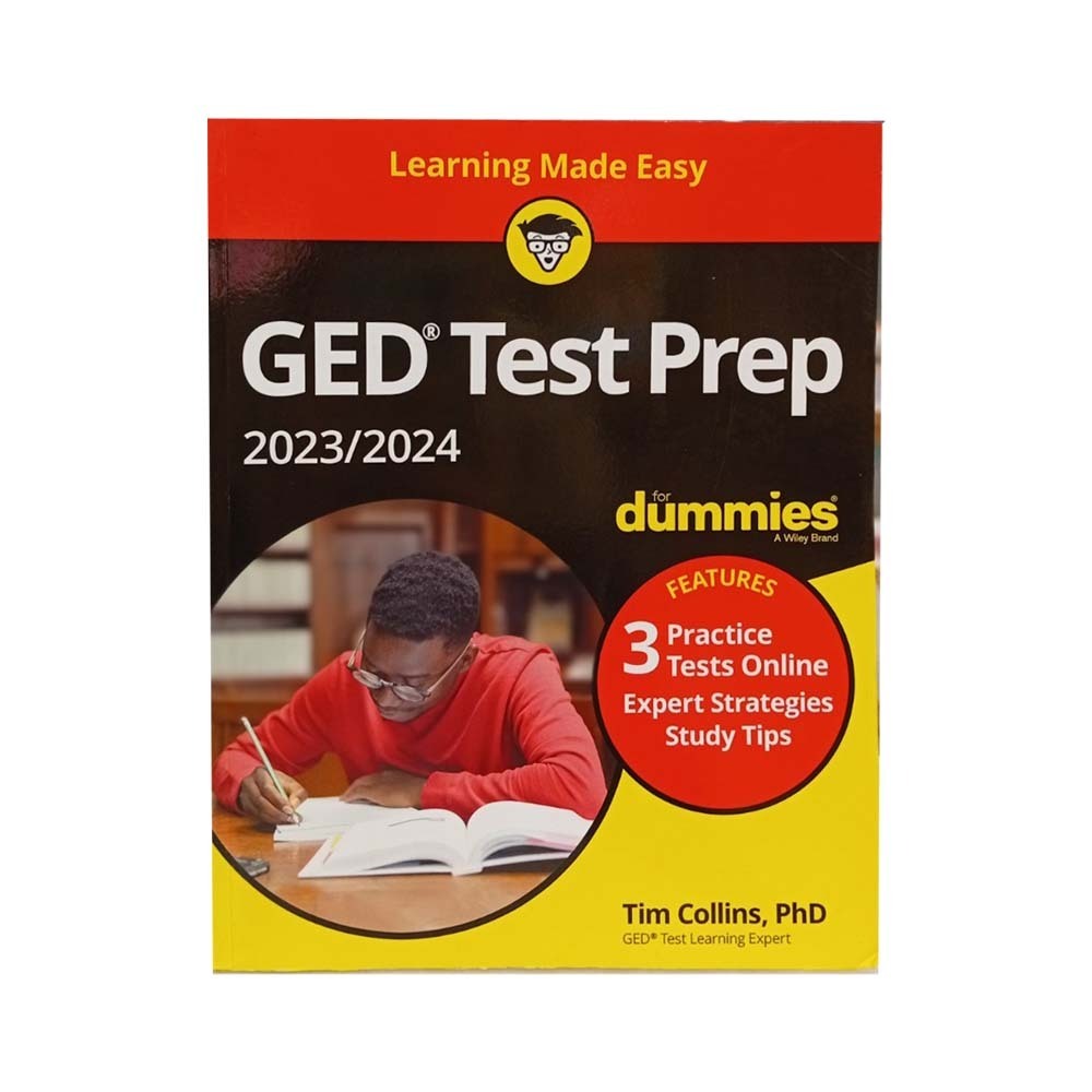 GED Test 23-24 For Dummies With Online Practice