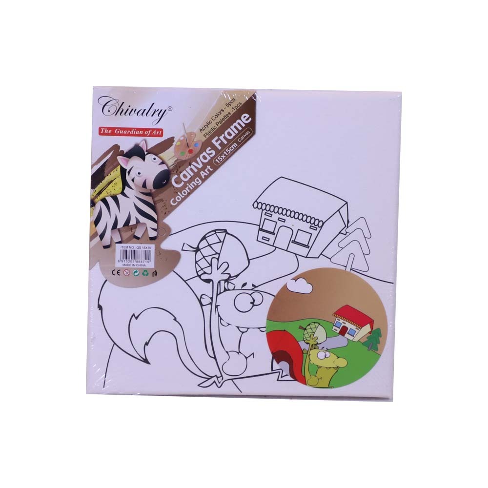 Canvas Painting Board And Pigment Set A022760