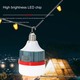 Retractable 18650 Rechargeable LED Light Bulb Mobile Night Market Light 30W ELE0001028E