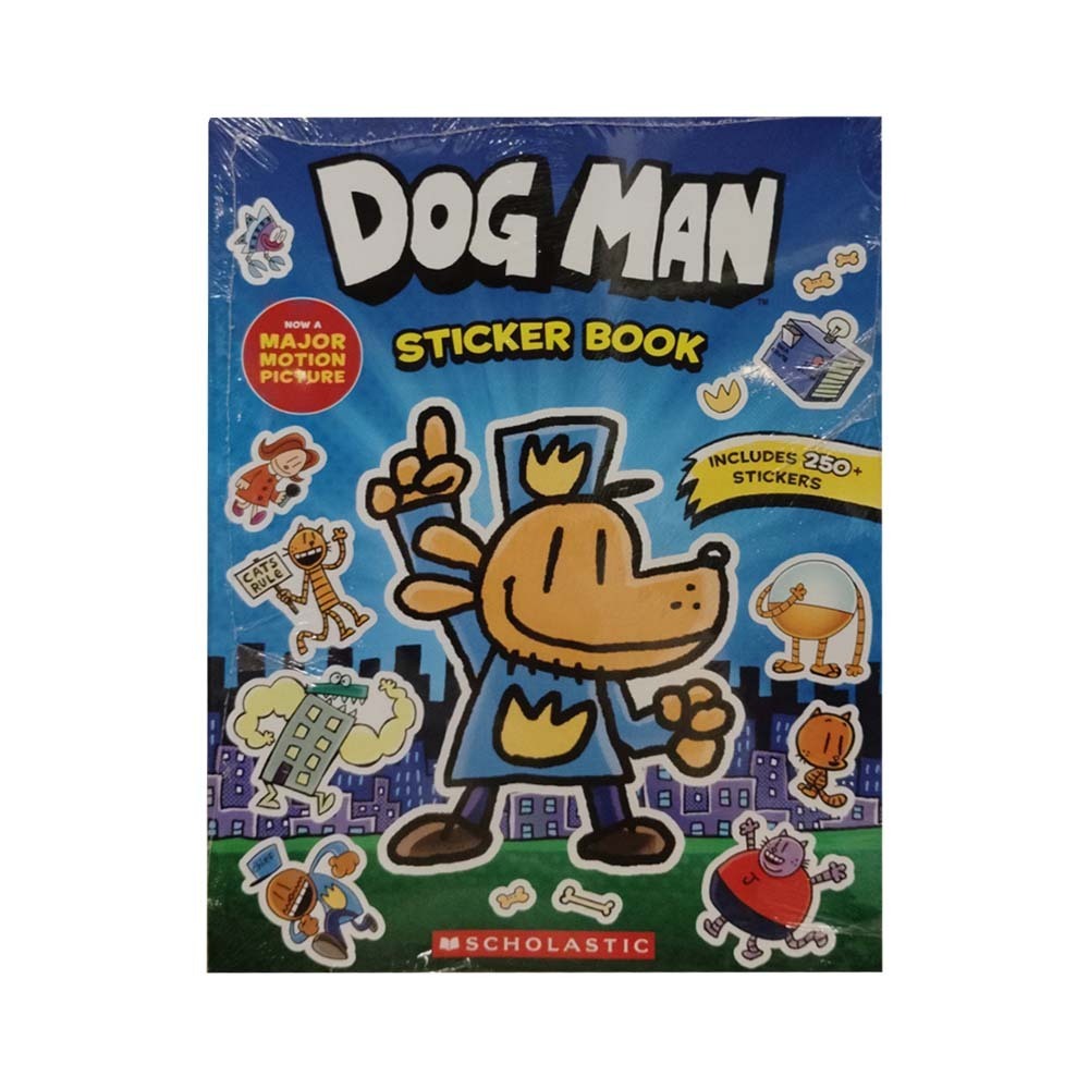 Dog Man Movie Sticker Book