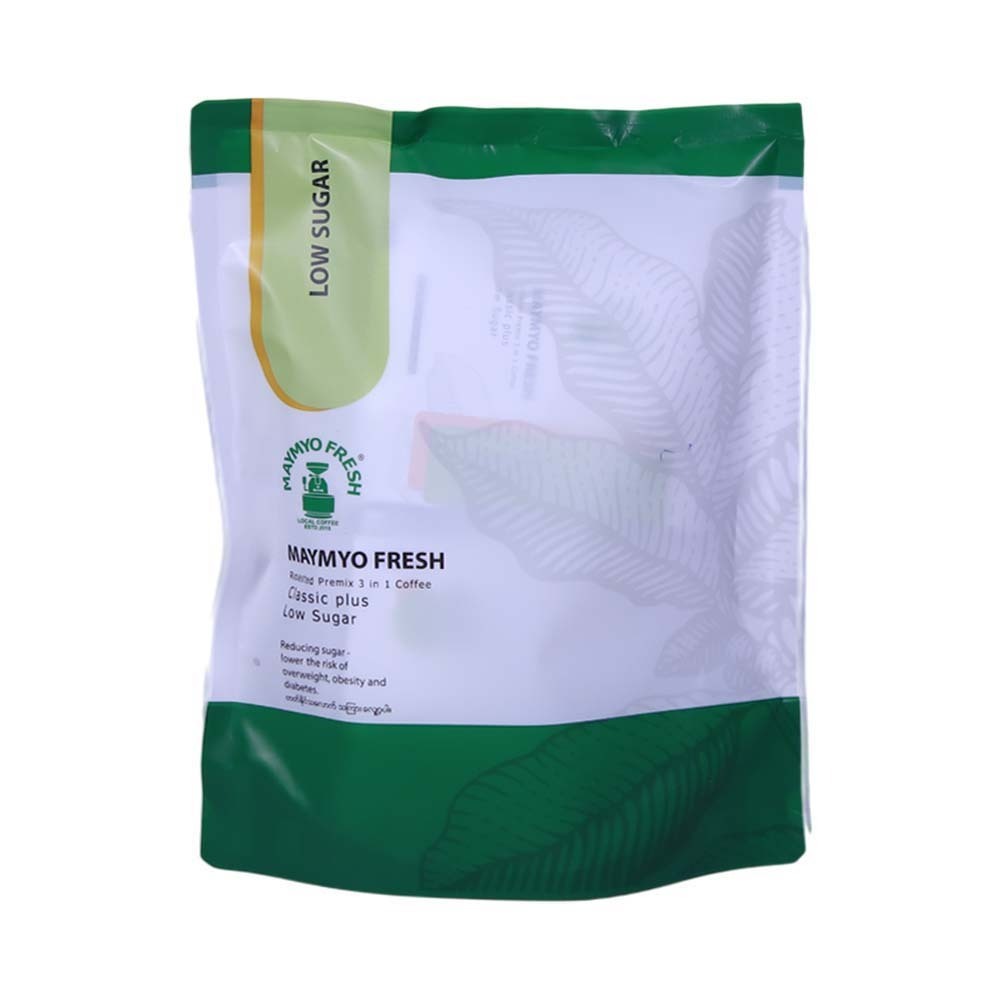 Maymyo Fresh Local Arabica 3 in 1 Instant Low Sugar Coffee 260G 10Sachets