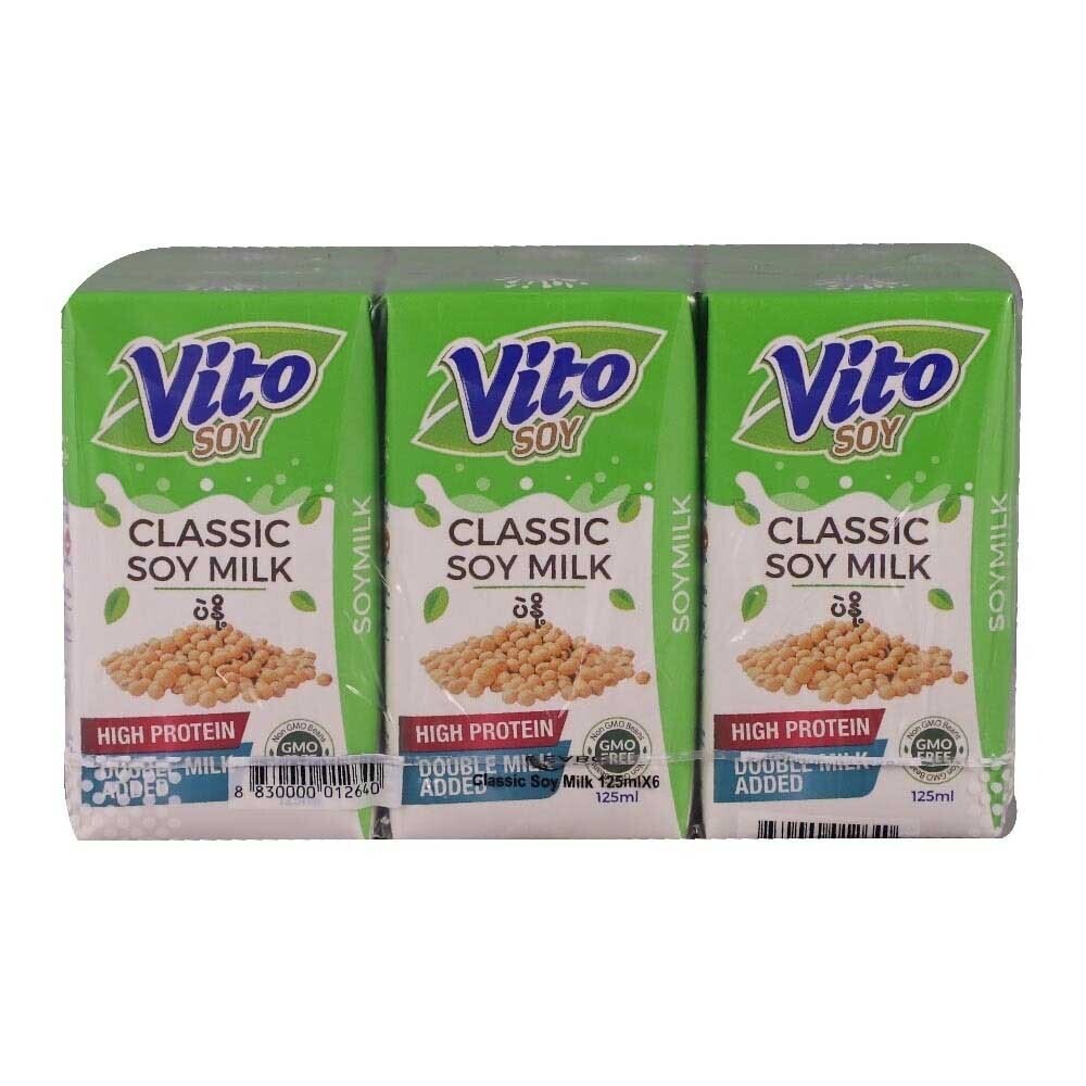 Vito Classic Soy Milk 6x125ML