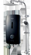 Prato Instant Water Heater Without Pump + Rain Shower (PRT-9E MATT BLACK)