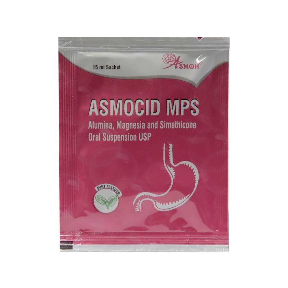 Asmocid Mps Alumina & Magnesia & Simethicone 15ML