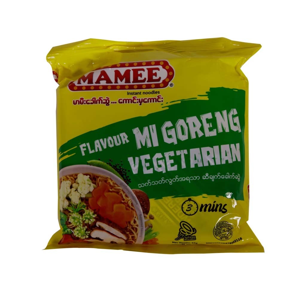 Mamee Instant Migoreng Noodle Vegetable 55G