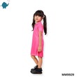 Max & Mia Kids Girl Polo Dress MM9929 Deep Pink Medium