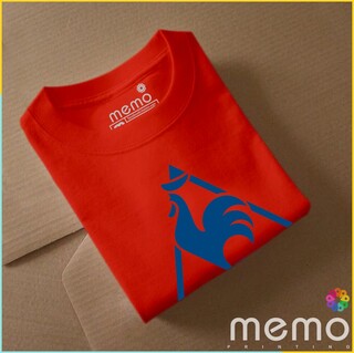 memo ygn Le coq sportif unisex Printing T-shirt DTF Quality sticker Printing-Yellow (Medium)