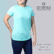 Cottonfield Women Short Sleeve Plain T-shirt C24 (Large)
