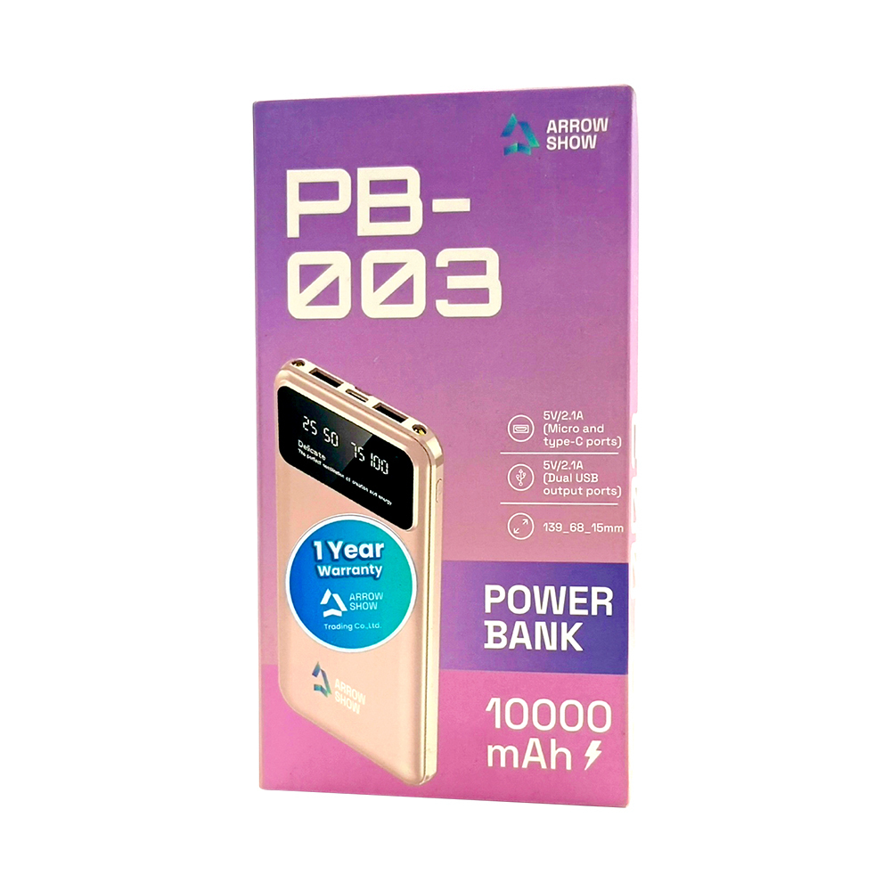 Arrow Show Flash Volt  (10000 mAh) Power Bank
