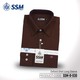 Oxford Shirt Long Sleeve 4XL (Dark Brown) SSM-O-P-L-030