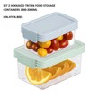 Hokkaido Tritan Food Storage Box 2 Set 1000-2000Ml HIN.HTCN.BO01 (209 x 140 x 109MM)
