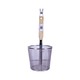 Steel Strainer With Wooden Handle 14cm
