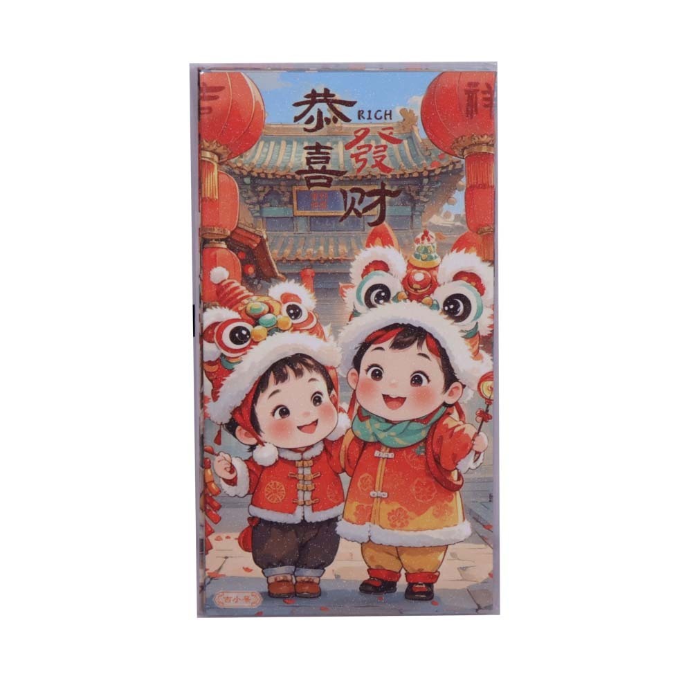 FG CNY Red Packet 9 x 17cm 6PCS No.9382