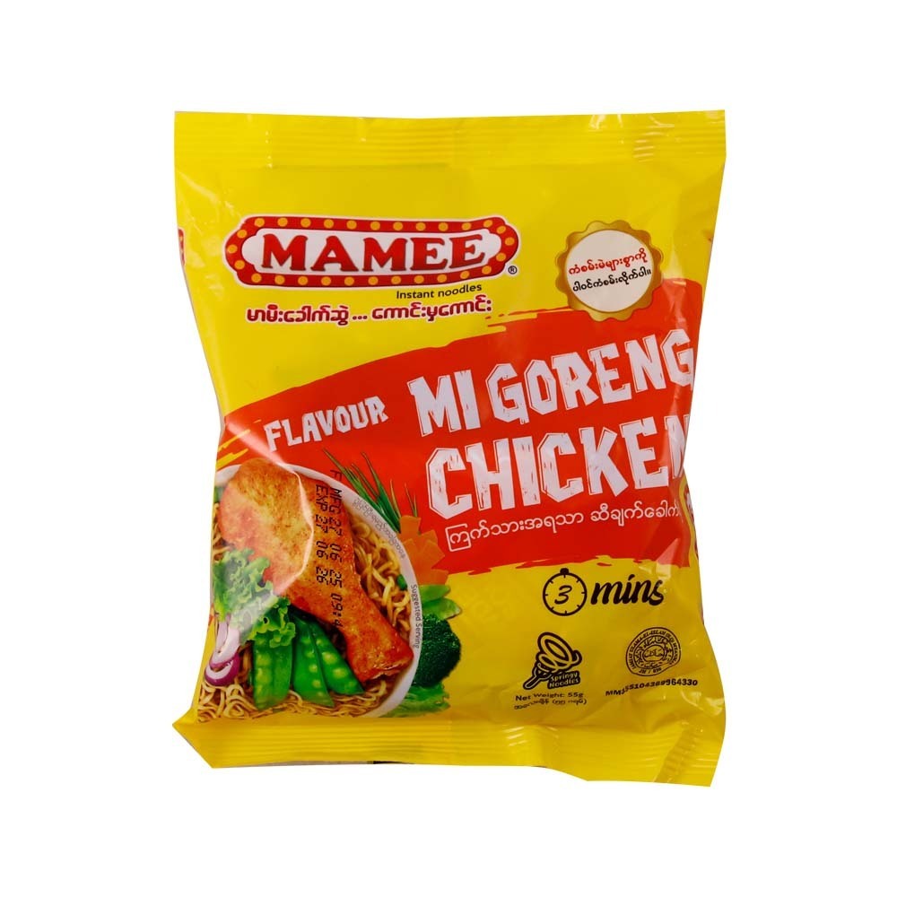 Mamee Instant Migoreng Noodle Chicken 55G
