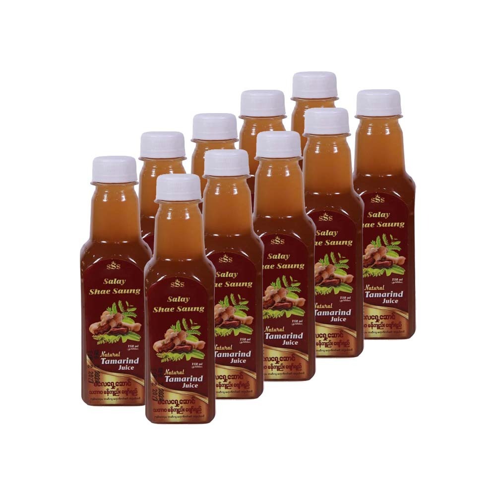 Shae Saung Natural Tamarind Juice 250ML x 10 (Salay)
