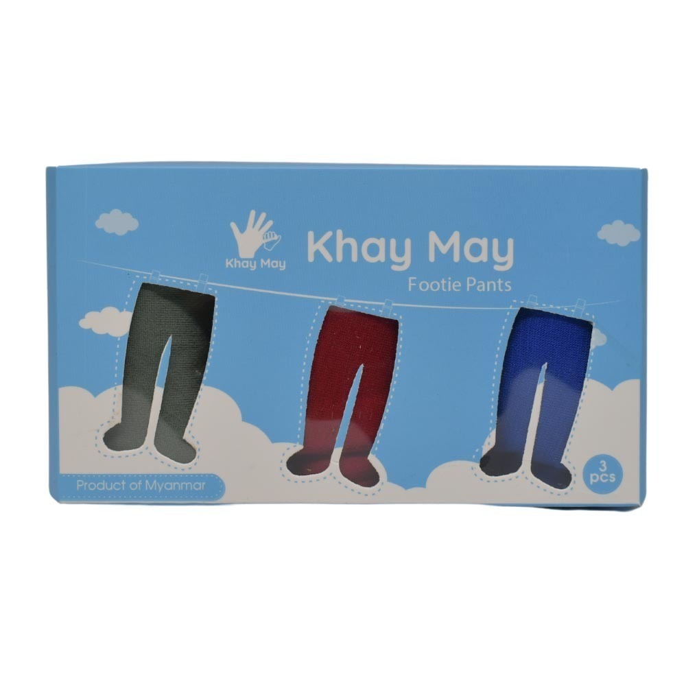 Khay May Footie Pants 0-3 Months
