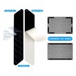 KPT Reusable Non-Slip Rug & Floor Mat Grippers 8PCS KPTHL00219