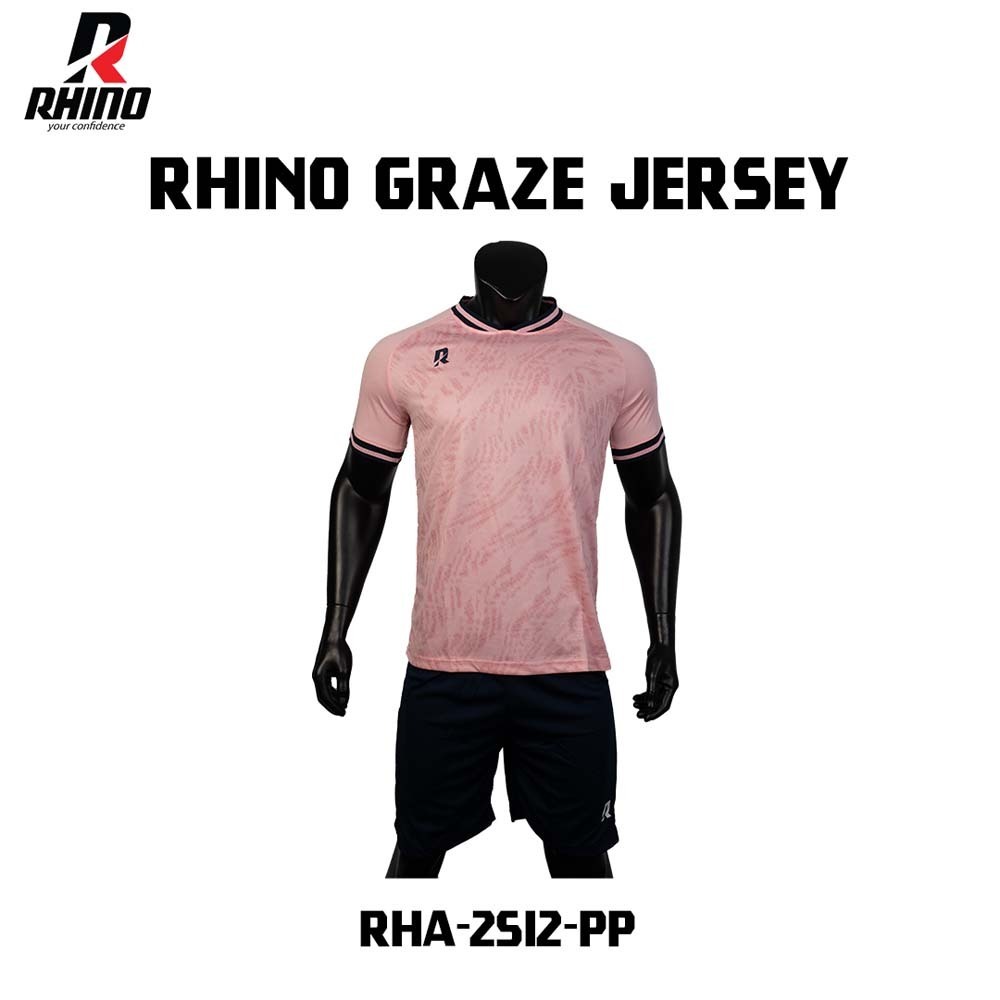 Rhino Graze Jersey RHA-2512-PP Pink Large