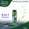 Follow Me Green Tea 6 in 1 Shampoo 170ML (6 Benefits)