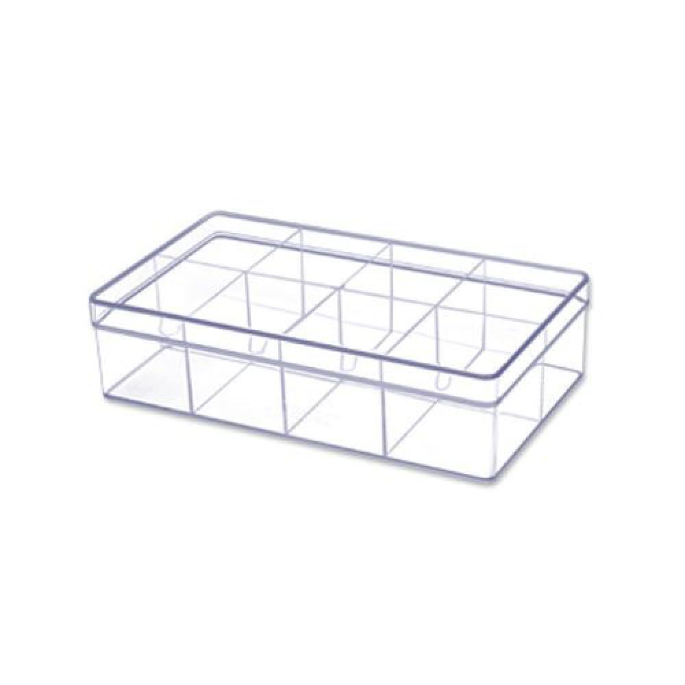 Box Box Transparent Box 8 Dividers BB6238
