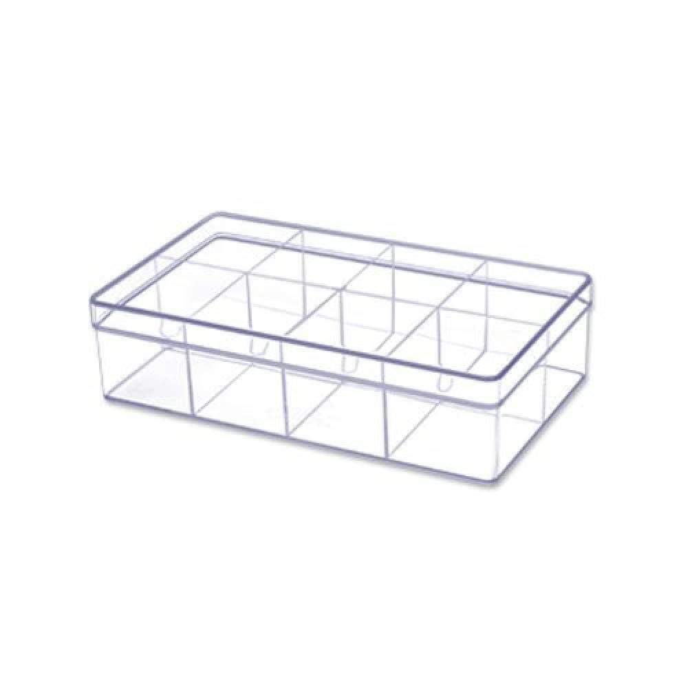 Transparent Box 8 Dividers BB6238