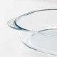 Ikea Följsam Oven Dish, Clear Glass, 24.5x24.5 CM  303.112.70