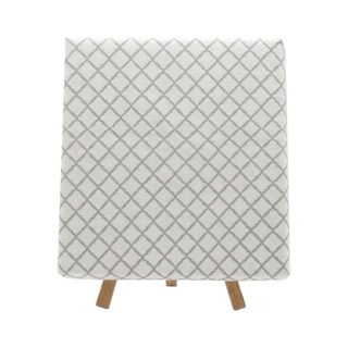 S & J's Single Bedsheet Grey Flower SJ-108