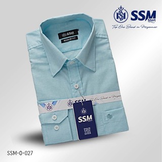 Oxford Shirt Long Sleeve Large (True Black) SSM-O-P-L-028