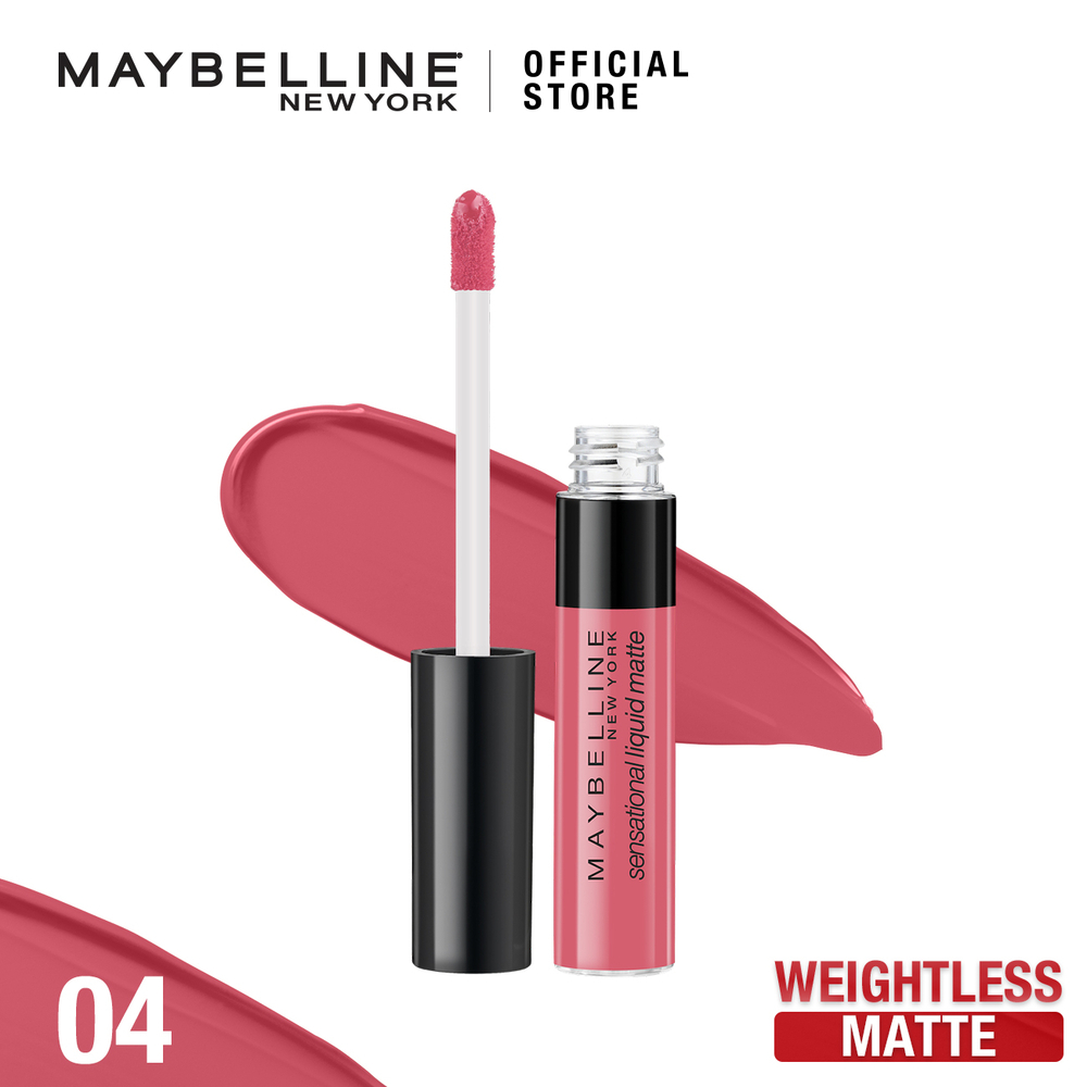 Maybelline Sensational Liquid Matte Lipstick 7ML (04 Easy Berry)