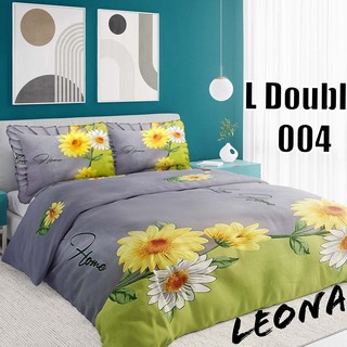 Leona Bed Sheet Double (6' x 6.5' x 9") L Double 001