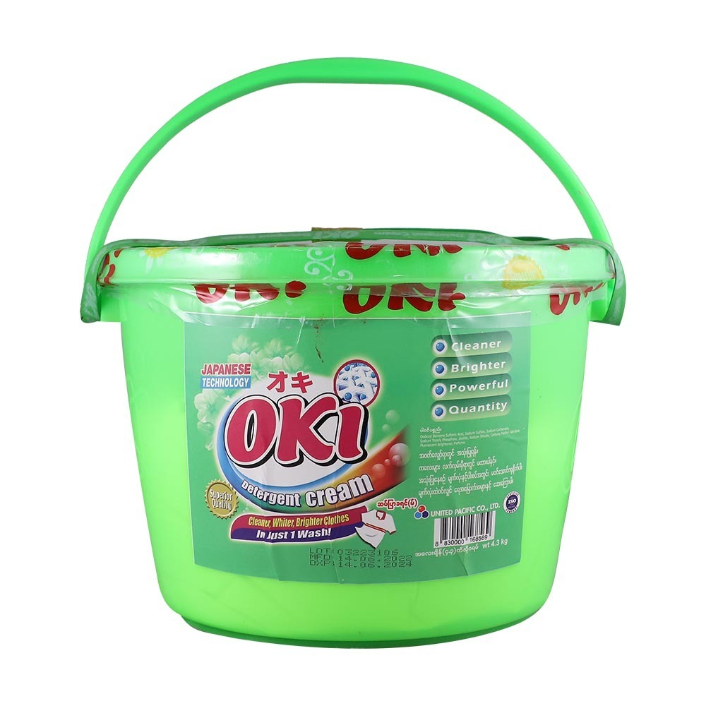 OKi Detergent Cream Green 4.3KG