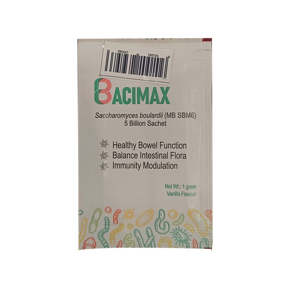 Bacimax Saccharomyces Boulardii 5B Sachet 1G