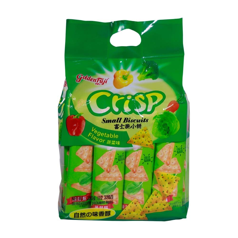 Golden Fuji Triangle Cracker Vegetable 350G