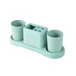 Toothbrush Holder with 2Cup KPTBPC00005 Green
