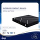 Cozy Superior Compact Mattress King  Black