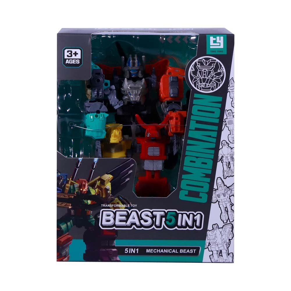 YL Beast 5 in 1 Transformation Robot No.6811