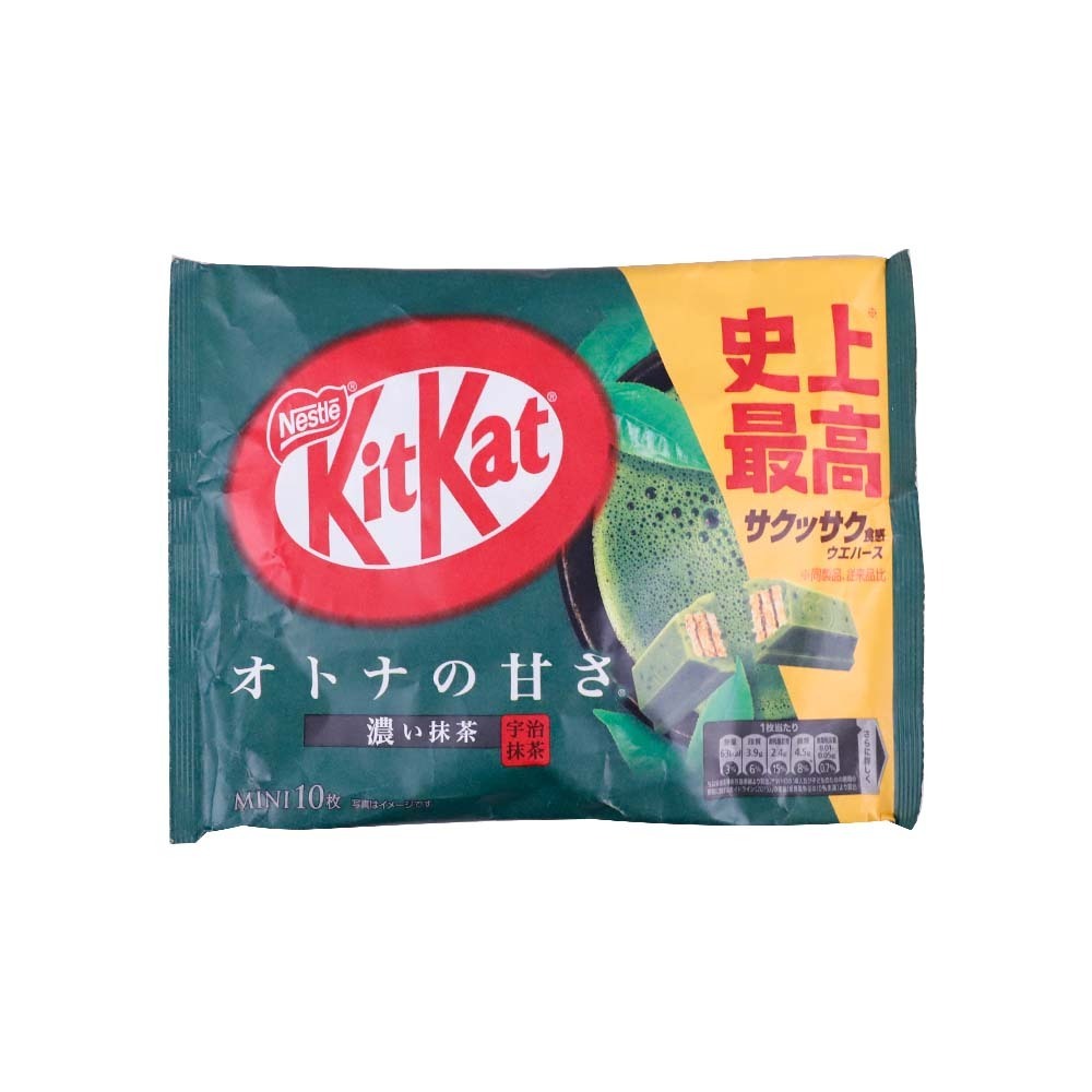 Nestle Kit Kat Mini Matcha Chocolate 12PCS 135.6G