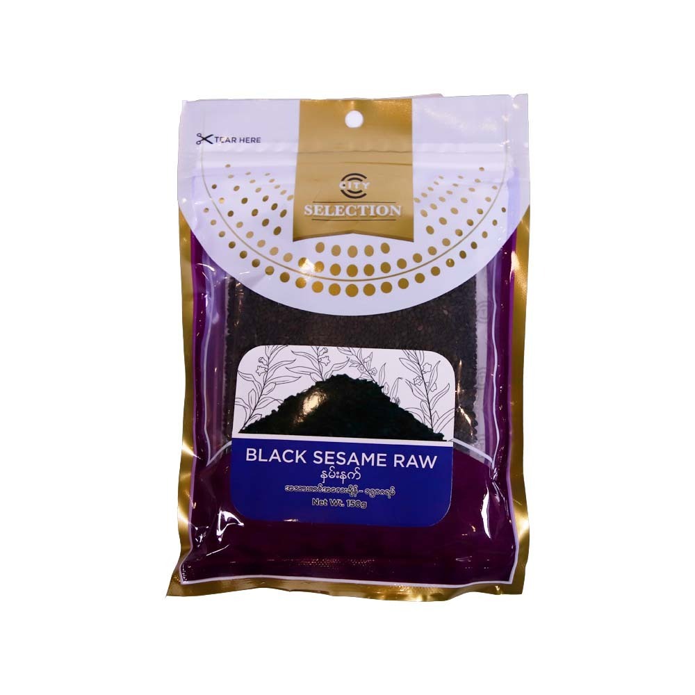 City Selection Black Sesame Raw 150G