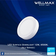 Wellmax Aluminum Series LED Surface Round Downlight 12W L-DL-0011