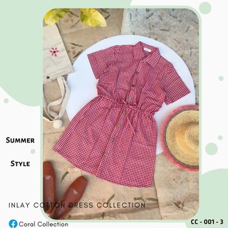 Coral Collection Playful Tone Dress CC-001-5 XL