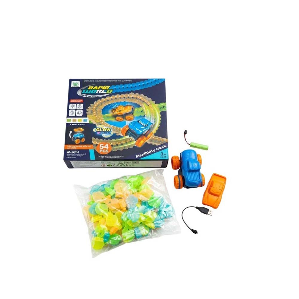 Baby Cele Rapio World Flexible Glow Track Set 11781