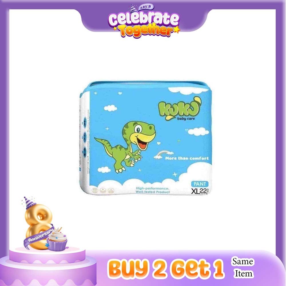 Ku Ku Baby Diapers Normal Pack 22PCS (XL)