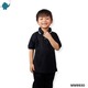 Max & Mia Boy Short-Sleeve Polo Shirt MM9930 Black XL