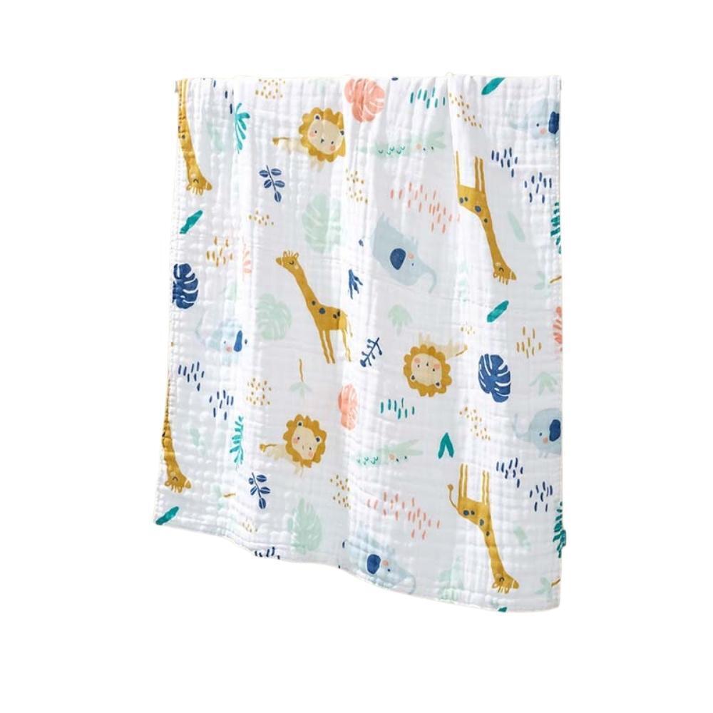 Antibacterial 6 Layer Gauze Towel Giraffe (110 x 110 CM)